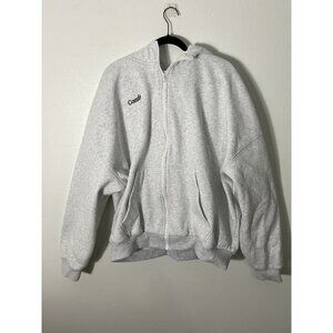 Comfrt Cloud Light Gray Full Zip Hoodie Size XL